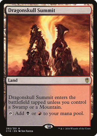 Dragonskull Summit [Commander 2016] | Black Swamp Games