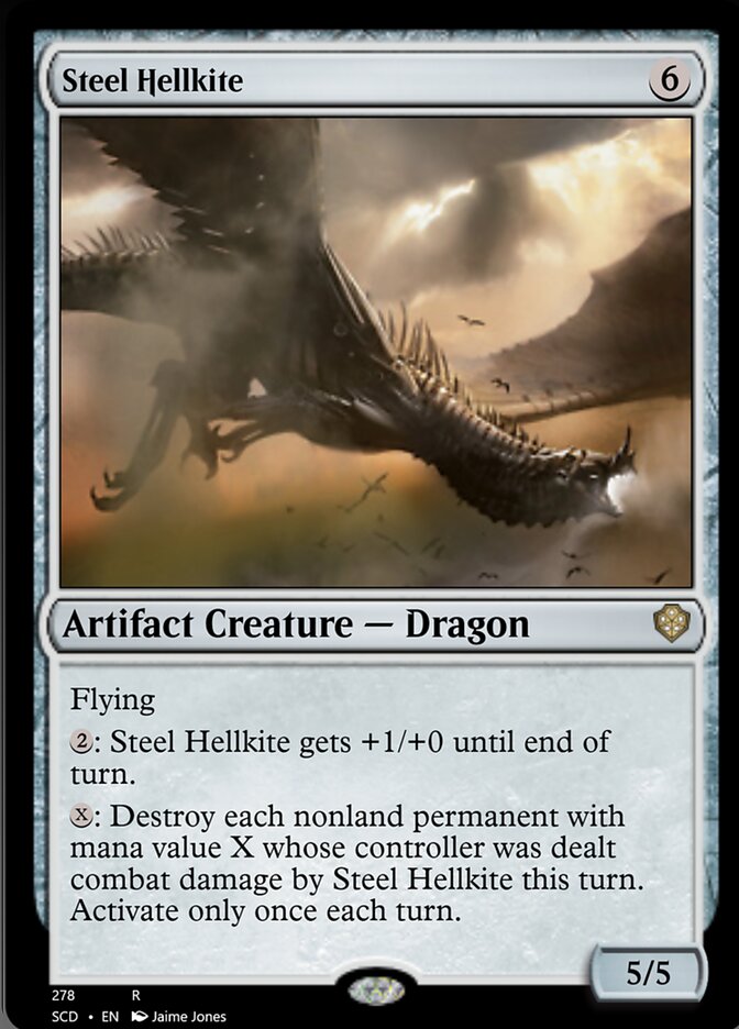 Steel Hellkite [Starter Commander Decks] | Black Swamp Games