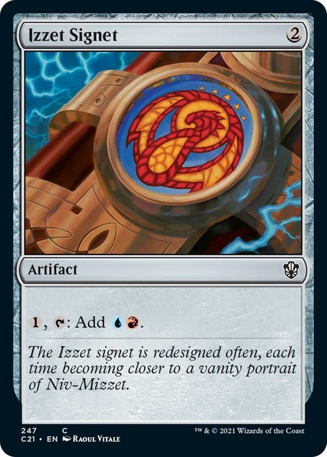 Izzet Signet [Commander 2021] | Black Swamp Games