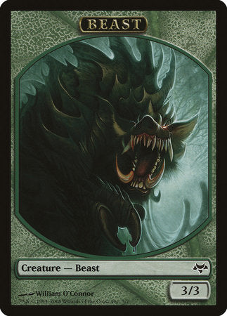 Beast Token [Eventide Tokens] | Black Swamp Games
