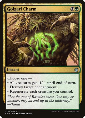 Golgari Charm [Commander Anthology] | Black Swamp Games