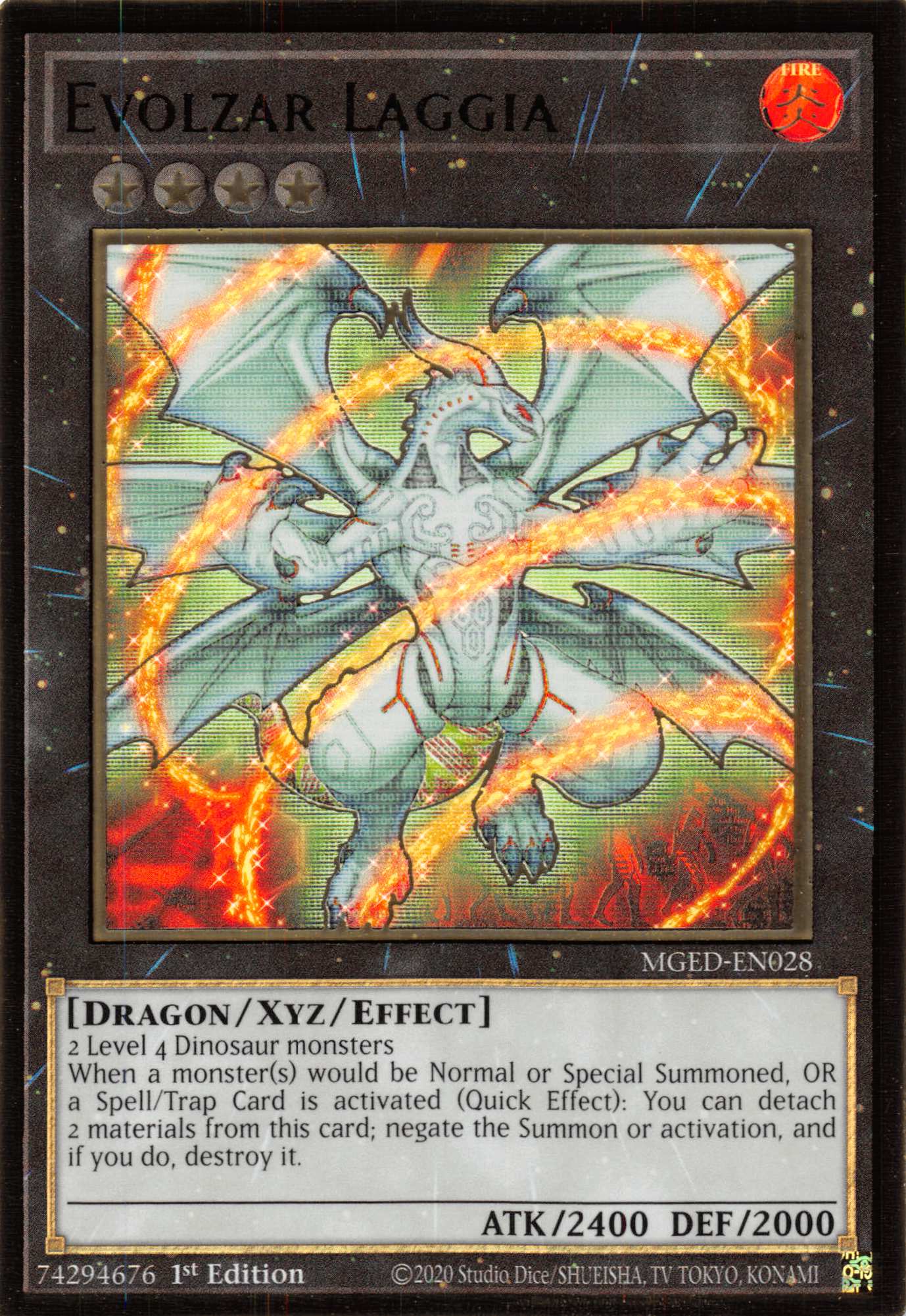 Evolzar Laggia [MGED-EN028] Gold Rare | Black Swamp Games