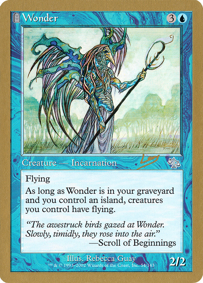 Wonder (Raphael Levy) [World Championship Decks 2002] | Black Swamp Games