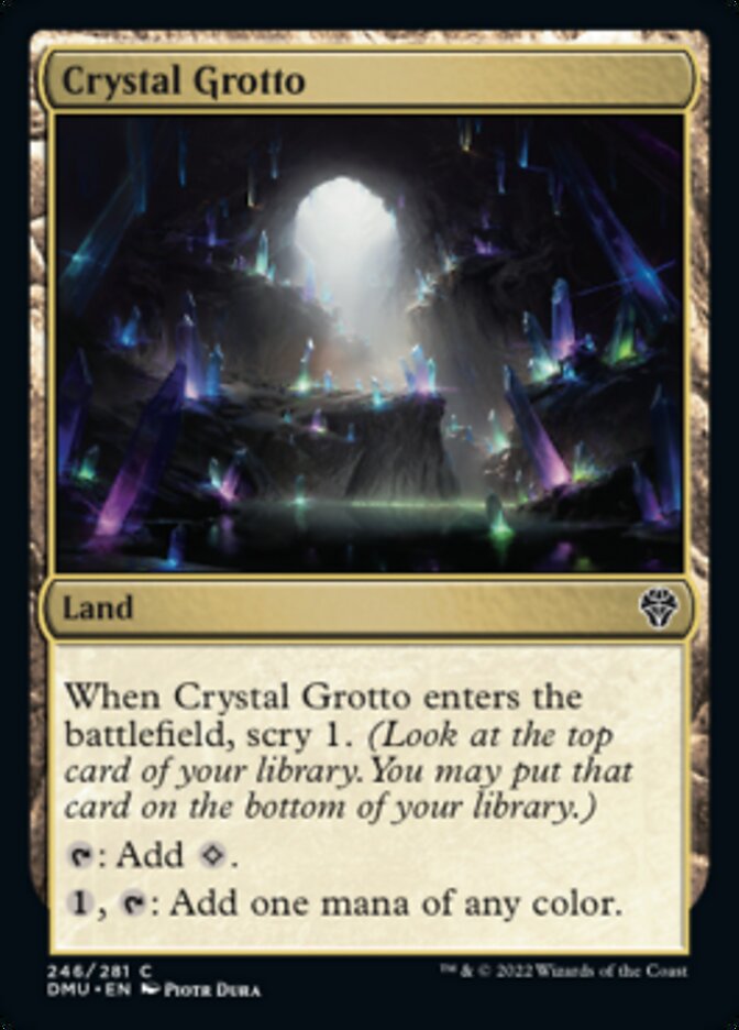 Crystal Grotto [Dominaria United] | Black Swamp Games