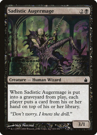 Sadistic Augermage [Ravnica: City of Guilds] | Black Swamp Games