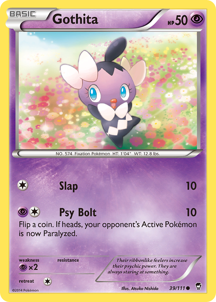 Gothita (39/111) [XY: Furious Fists] | Black Swamp Games