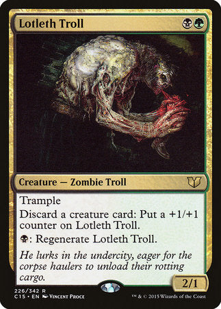 Lotleth Troll [Commander 2015] | Black Swamp Games