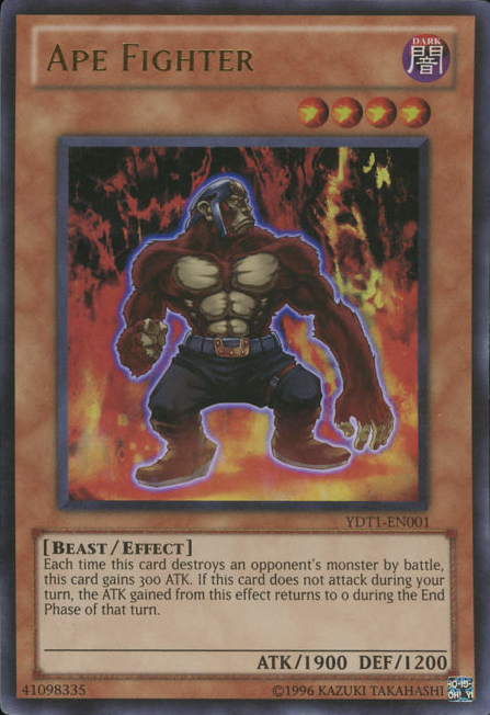 Ape Fighter (5D's Duel Transer) [YDT1-EN001] Ultra Rare | Black Swamp Games