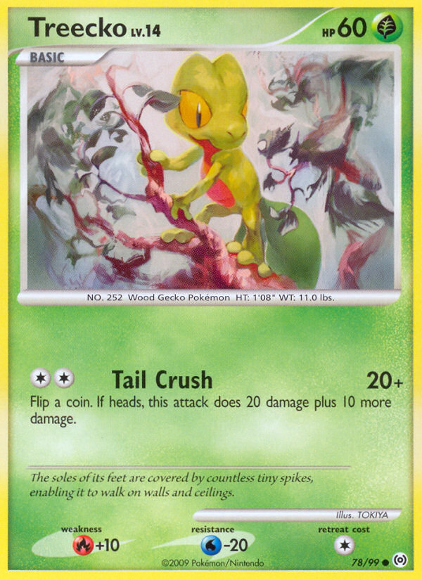 Treecko (78/99) [Platinum: Arceus] | Black Swamp Games