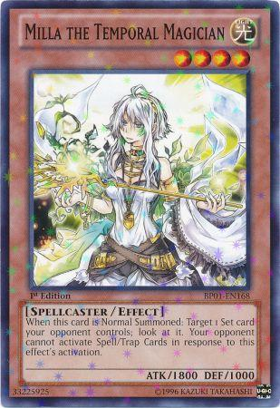 Milla the Temporal Magician [BP01-EN168] Starfoil Rare | Black Swamp Games