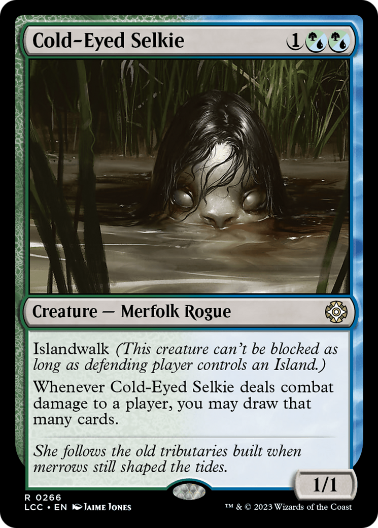 Cold-Eyed Selkie [The Lost Caverns of Ixalan Commander] | Black Swamp Games