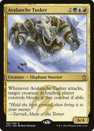 Avalanche Tusker [Khans of Tarkir] | Black Swamp Games