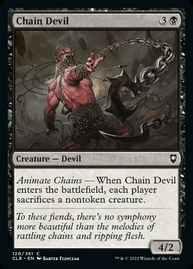 Chain Devil [Commander Legends: Battle for Baldur's Gate] | Black Swamp Games