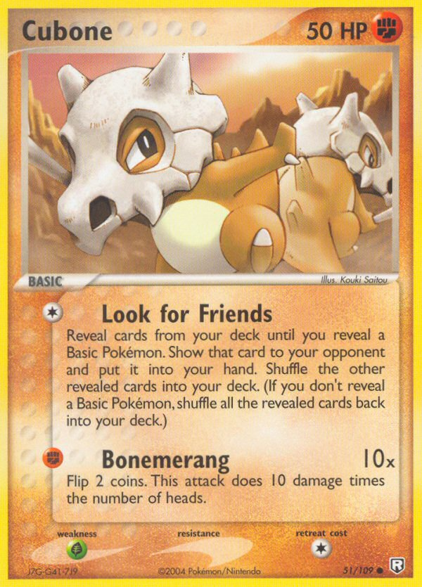 Cubone (51/109) [EX: Team Rocket Returns] | Black Swamp Games