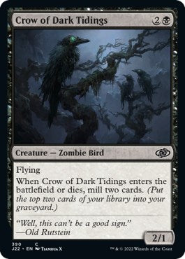 Crow of Dark Tidings [Jumpstart 2022] | Black Swamp Games