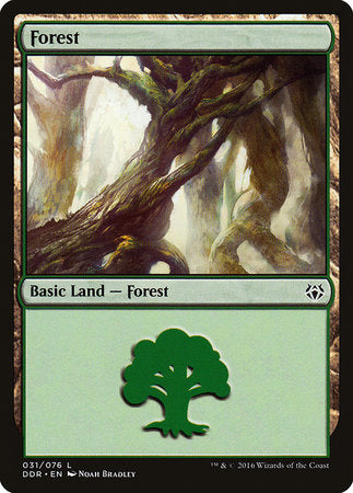 Forest (31) [Duel Decks: Nissa vs. Ob Nixilis] | Black Swamp Games