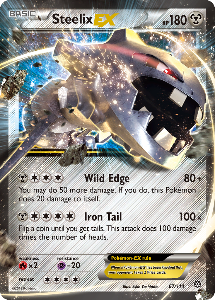 Steelix EX (67/114) [XY: Steam Siege] | Black Swamp Games