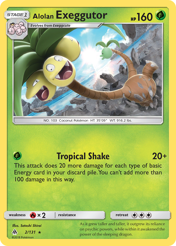 Alolan Exeggutor (2/131) [Sun & Moon: Forbidden Light] | Black Swamp Games