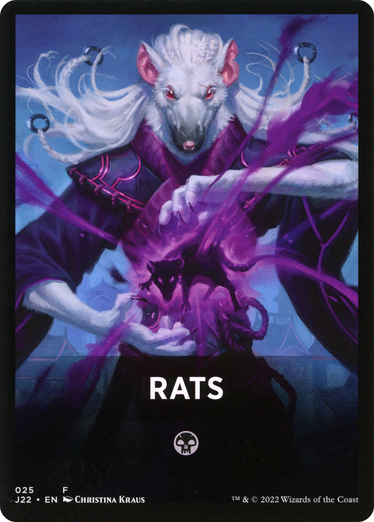 Rats Theme Card [Jumpstart 2022 Front Cards] | Black Swamp Games