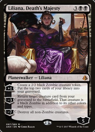 Liliana, Death's Majesty [Amonkhet] | Black Swamp Games