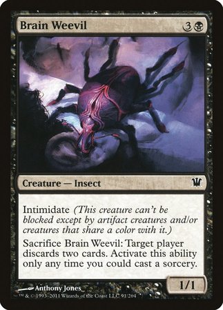 Brain Weevil [Innistrad] | Black Swamp Games