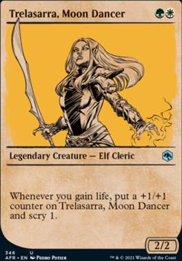Trelasarra, Moon Dancer (Showcase) [Dungeons & Dragons: Adventures in the Forgotten Realms] | Black Swamp Games