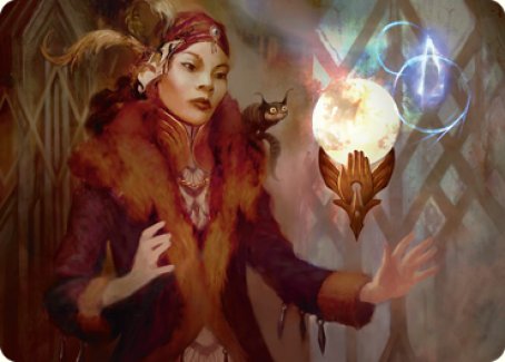 Misfortune Teller Art Card [Streets of New Capenna Art Series] | Black Swamp Games