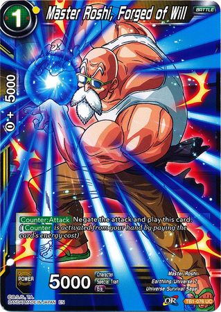 Master Roshi, Forged of Will (Alternate Art) [TB1-076] | Black Swamp Games