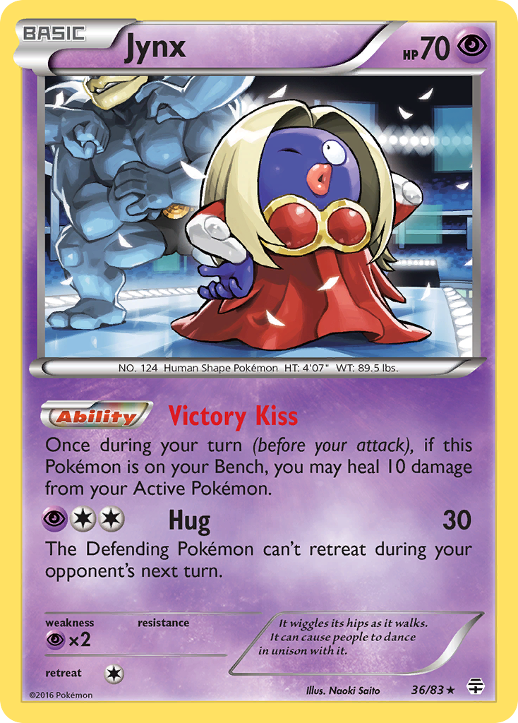 Jynx (36/83) [XY: Generations] | Black Swamp Games