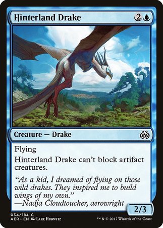 Hinterland Drake [Aether Revolt] | Black Swamp Games