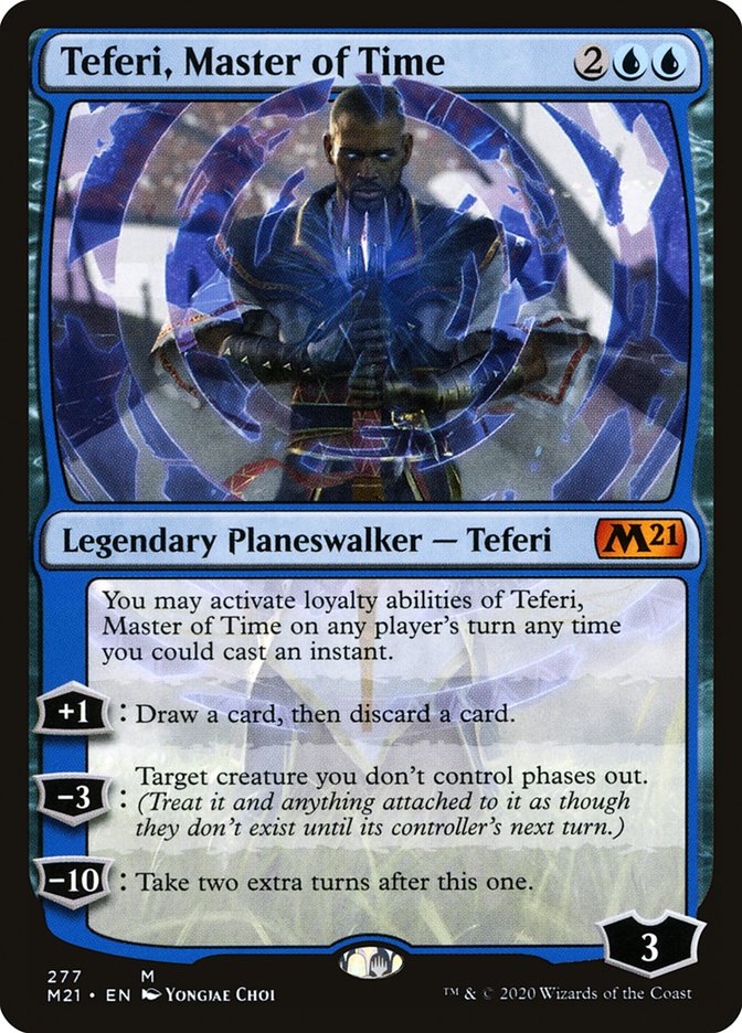 Teferi, Master of Time (277) [Core Set 2021] | Black Swamp Games