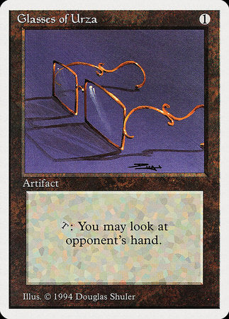 Glasses of Urza [Summer Magic / Edgar] | Black Swamp Games