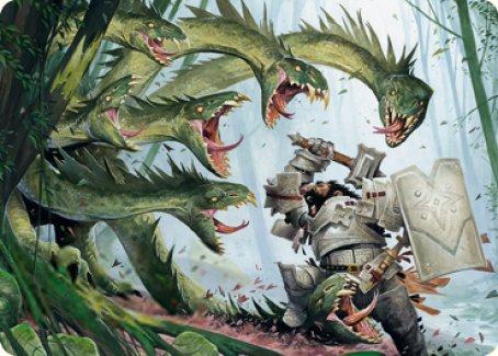 Lair of the Hydra Art Card [Dungeons & Dragons: Adventures in the Forgotten Realms Art Series] | Black Swamp Games