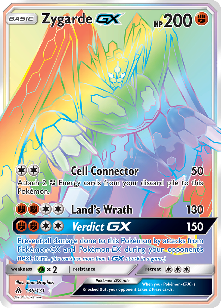 Zygarde GX (136/131) [Sun & Moon: Forbidden Light] | Black Swamp Games