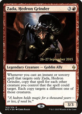 Zada, Hedron Grinder [Battle for Zendikar Promos] | Black Swamp Games