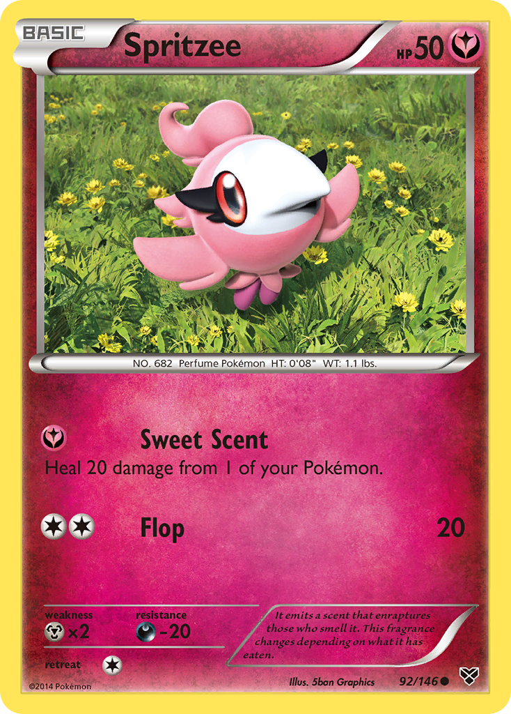 Spritzee (92/146) [XY: Base Set] | Black Swamp Games