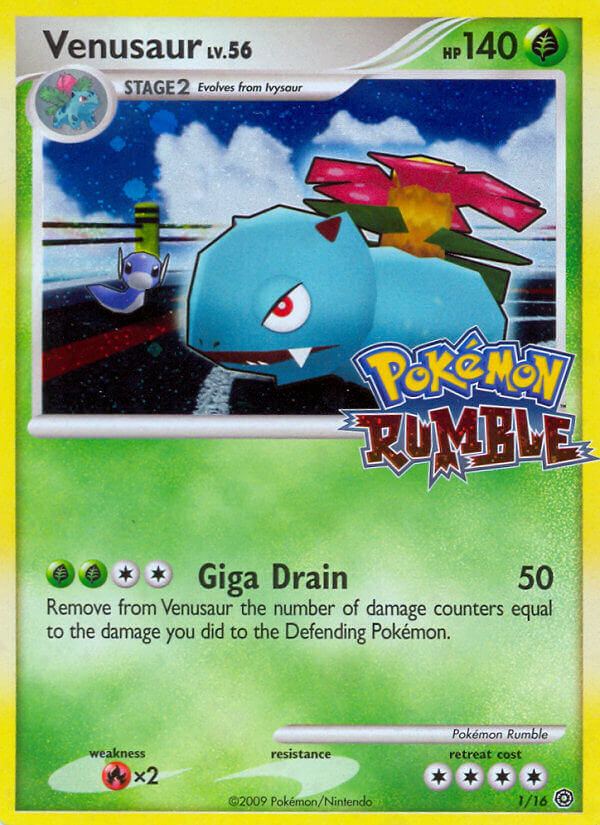 Venusaur (1/16) [Pokémon Rumble] | Black Swamp Games