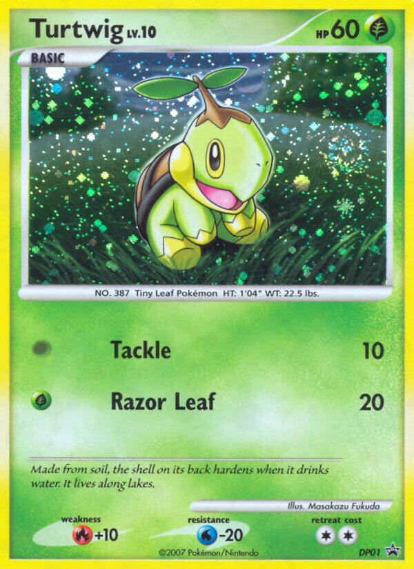 Turtwig (DP01) [Diamond & Pearl: Black Star Promos] | Black Swamp Games