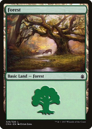 Forest (320) [Commander Anthology] | Black Swamp Games