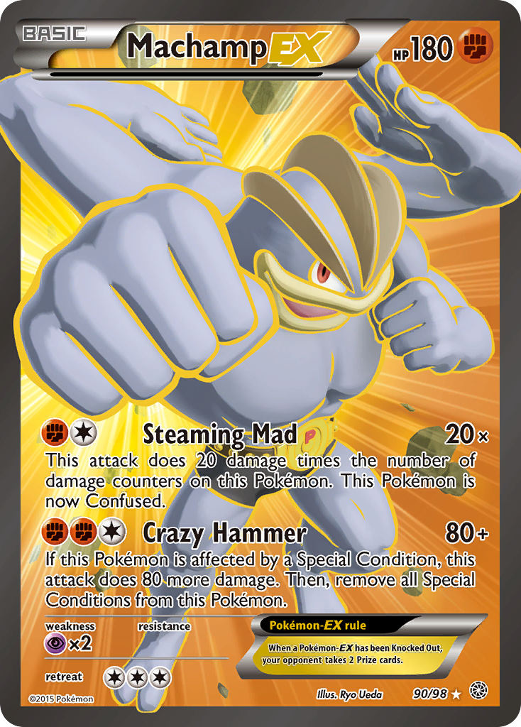 Machamp EX (90/98) [XY: Ancient Origins] | Black Swamp Games