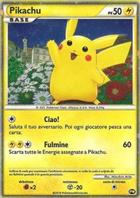 Pikachu (PW2) (Italian) [Pikachu World Collection Promos] | Black Swamp Games