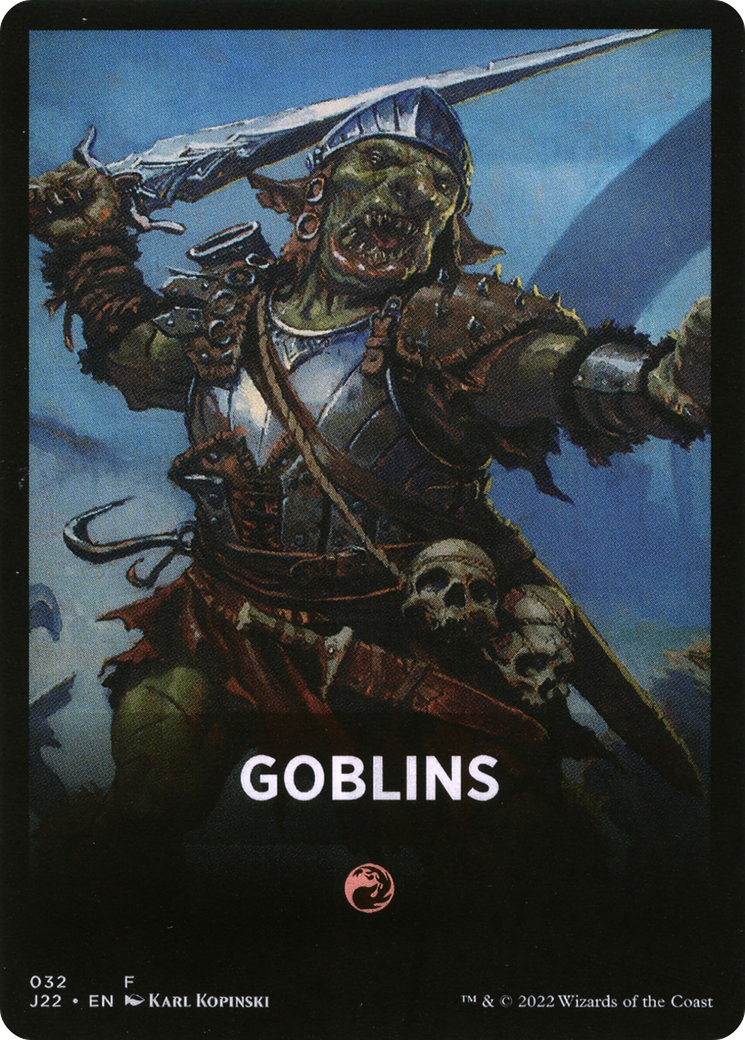 Goblins Theme Card [Jumpstart 2022 Front Cards] | Black Swamp Games