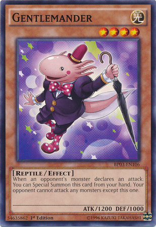 Gentlemander [BP03-EN106] Common | Black Swamp Games