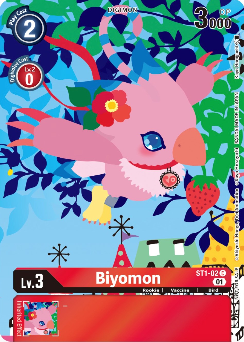 Biyomon [ST1-02] (Tamer's Card Set 2 Floral Fun) [Starter Deck: Gaia Red Promos] | Black Swamp Games