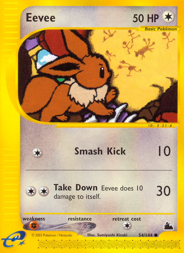 Eevee (54/144) [Skyridge] | Black Swamp Games