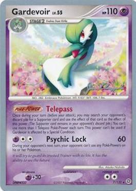 Gardevoir LV.55 (7/132) (Psychic Lock - Jason Klaczynski) [World Championships 2008] | Black Swamp Games