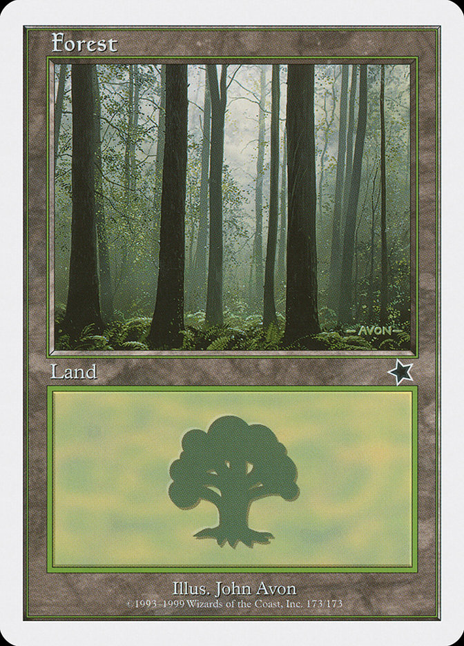 Forest (173) [Starter 1999] | Black Swamp Games