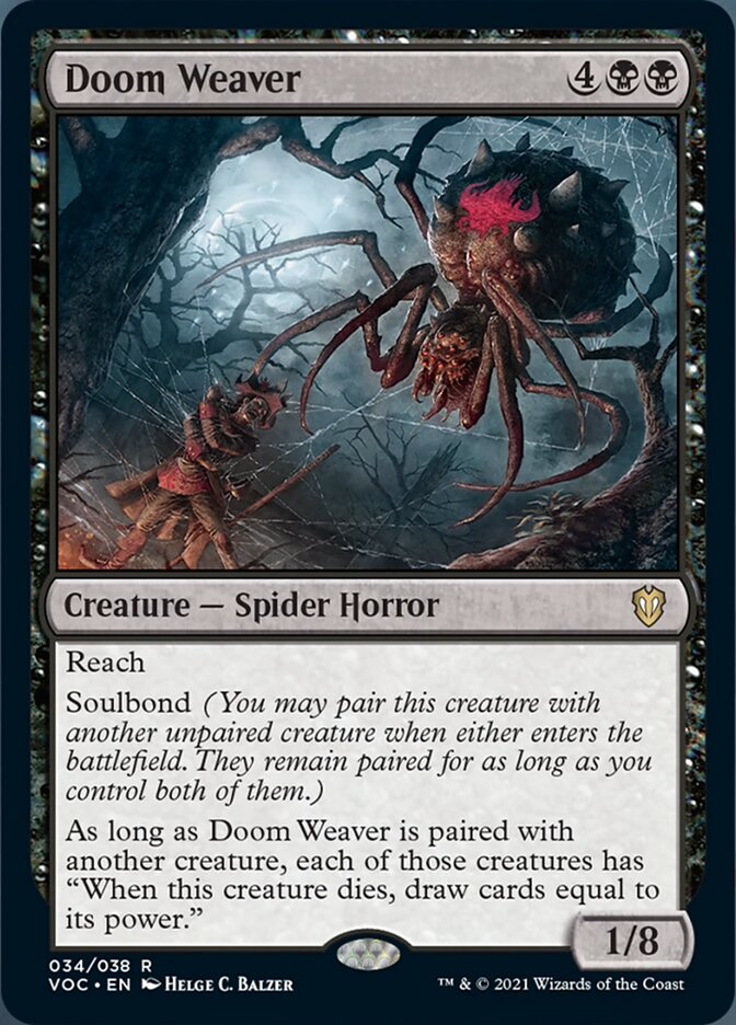 Doom Weaver [Innistrad: Crimson Vow Commander] | Black Swamp Games