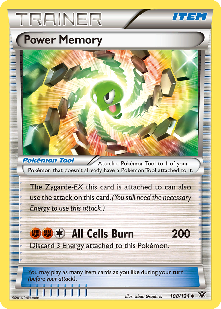 Power Memory (108/124) [XY: Fates Collide] | Black Swamp Games