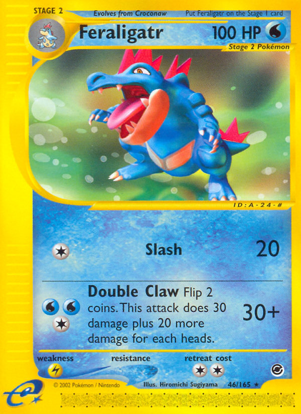 Feraligatr (46/165) [Expedition: Base Set] | Black Swamp Games